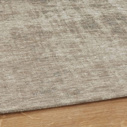 Tapetes de baño antideslizantes 100% algodón para baño, 17 x 24 pulgadas, suaves, absorbentes, de secado rápido, lavables a máquina, color beige