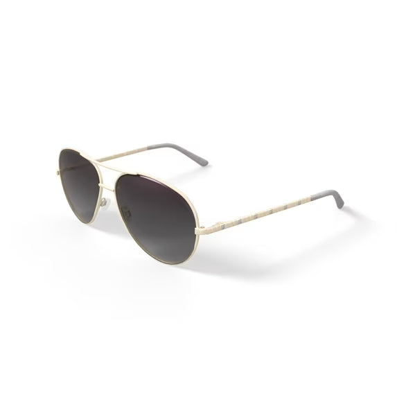 bebe Gafas de Sol de Moda para Mujer Rx'able, BBOS2001, Dorado Brillante, 60-13-140, con Estuche