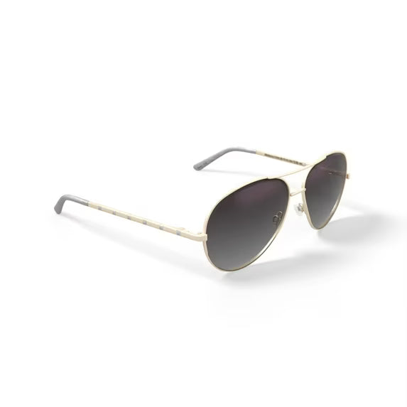 bebe Gafas de Sol de Moda para Mujer Rx'able, BBOS2001, Dorado Brillante, 60-13-140, con Estuche