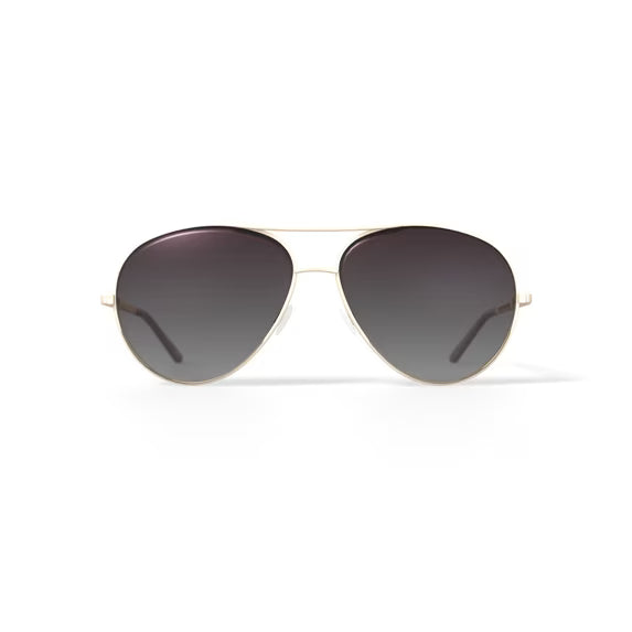 bebe Gafas de Sol de Moda para Mujer Rx'able, BBOS2001, Dorado Brillante, 60-13-140, con Estuche