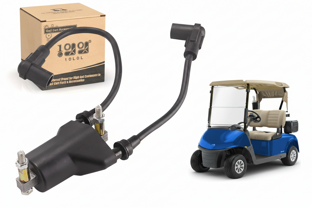 Bobina de Encendido Dual 10L0L para Carrito de Golf EZGO 4 Tiempos 1991-2002 – Motor Robin 295CC/350CC, OEM 26652G01 / EPIGC103