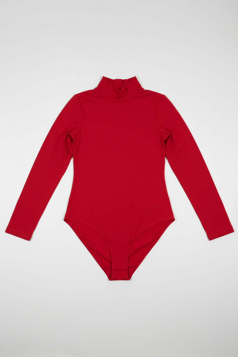 Bodysuit rojo sin modelo