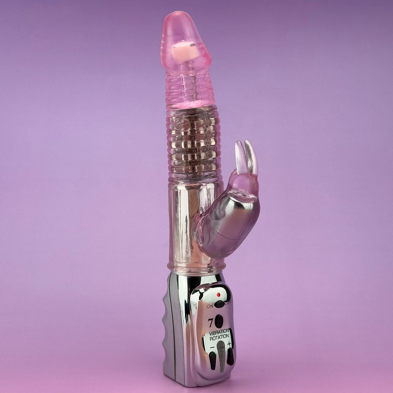 Vibrador Rabbit Eden Wild Bunny – 5 Filas de Perlas Rotatorias y Estimulación Dual