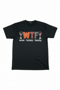 Camiseta WTF flat lay