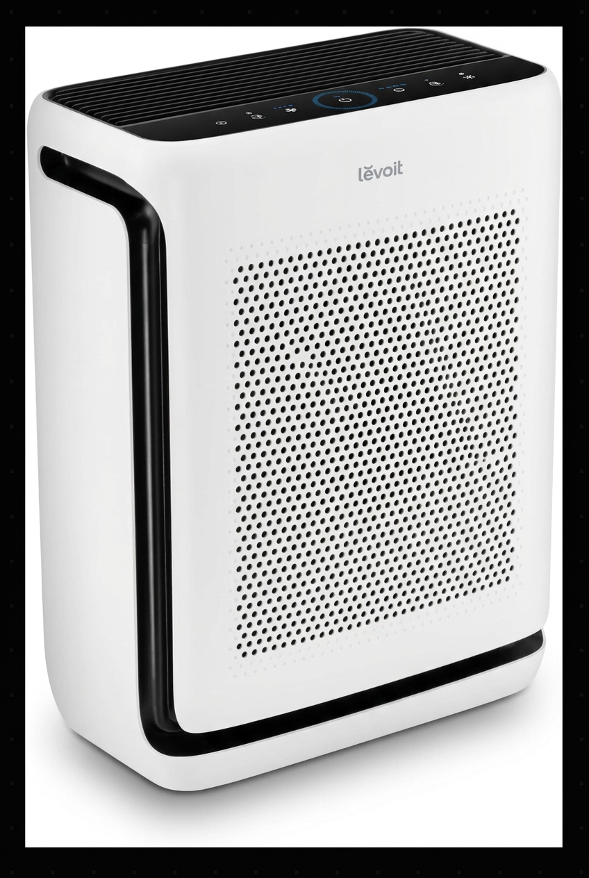 Purificador de aire LEVOIT para personas alérgicas con modo animal y filtro de repuesto original Vital