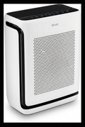 Purificador de aire LEVOIT para personas alérgicas con modo animal y filtro de repuesto original Vital