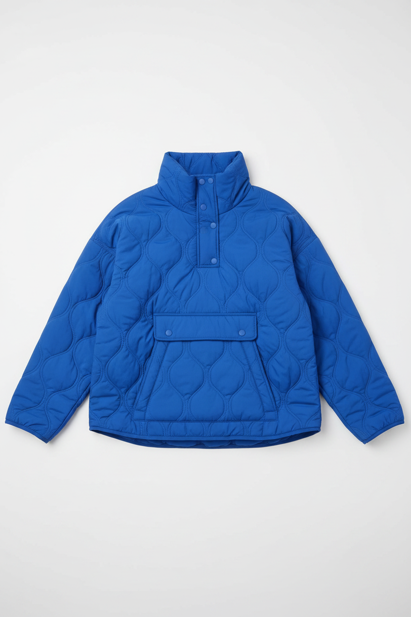Chaqueta azul sin modelo