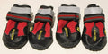 set de botas impermeables para perros de la marca QUMY Pets. ( CONTIENE  4 UNIDADES
