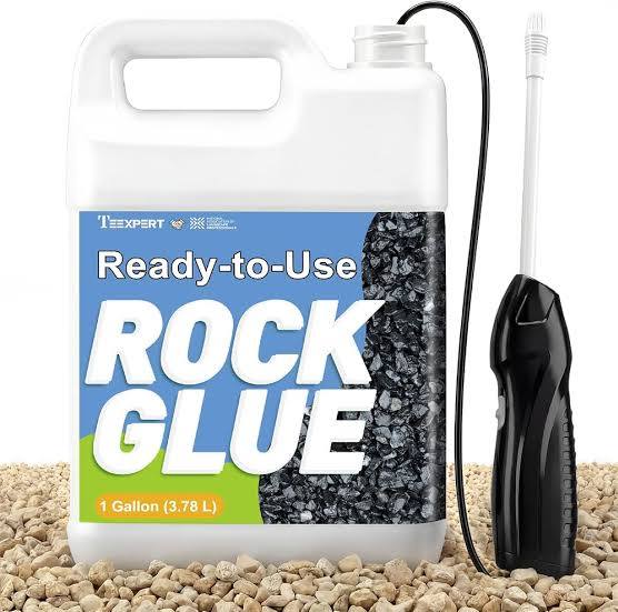kit de pegamento estabilizador para piedras y mantillo (Rock Glue / Mulch Anchor ( ARTICULO VIENE COMO SE MUESTRA EN LA IMAGEN 2