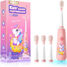 cepillo de dientes eléctrico sónico para niños de la marca Dada-Tech (Kids Electric Toothbrush) ( ARTICULO VIENE COMO SE MUESTRA EN LA IMAGEN 2 Y 3