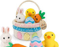 Set de Juego de Peluche "Baby's First Easter" (Mi Primera Canasta de Pascua ( PRODUCTO IGUAL A LA SEGUNDA IMAGEN )
