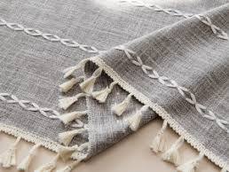 cortina de estilo bohemio y rústico en color gris claro o lino natural.( ARTICULO VIENE A DOBLE PLIEGO ) ARTICULO VIENE COMO SE MUESTRA ENLA IMAGEN 2 Y 3