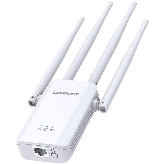 Repetidor y Extensor de Señal Wi-Fi COMFAST de 300 Mbps (Modelo CF-WR304S / Código de producto: RPTD13)