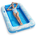 flotador inflable tipo piscina de bronceado (Inflatable Tanning Pool Lounge Float) ARTICULO VIENE COMO SE MUESTRA EN LA IMAGEN 2 Y 3