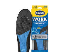 Plantillas Dr. Scholl's Work All-Day Superior Comfort (con) gel masajeador, para hombre, 1 par, recortables #0509