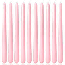 caja de velas cónicas de la marca Yiflyer (Taper Candles).ARTICULO IGUAL A LA SEGUNDA IMAGEN