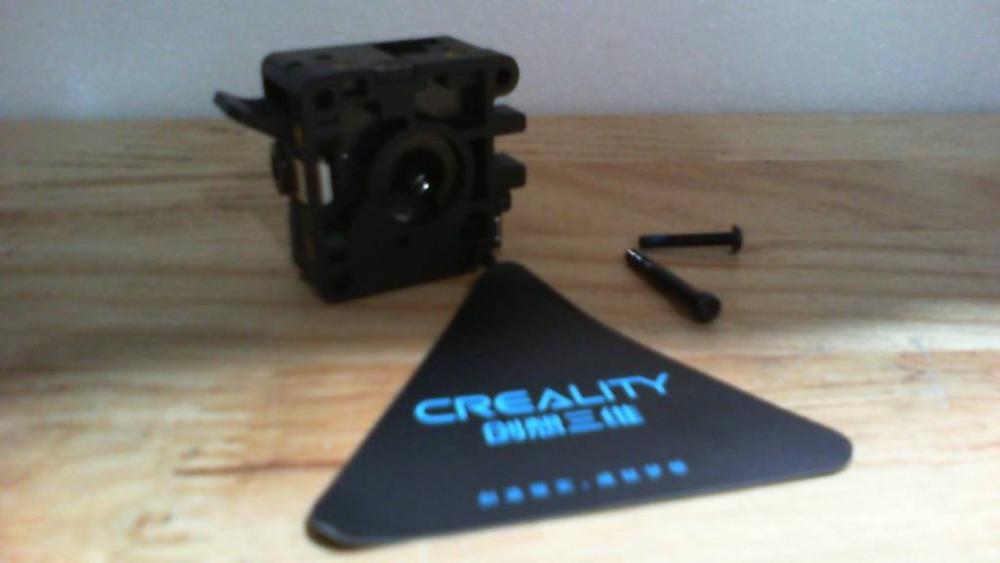 extrusor de doble engranaje para impresora 3D de la marca Creality