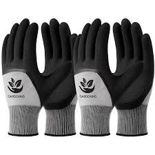 guantes de jardinería y trabajo ligero de la marca Trifabricy (ARTICULO VIENE COMO SE MUESTRA EN LA IMAGEN 2 ) 6 UNIDADES )