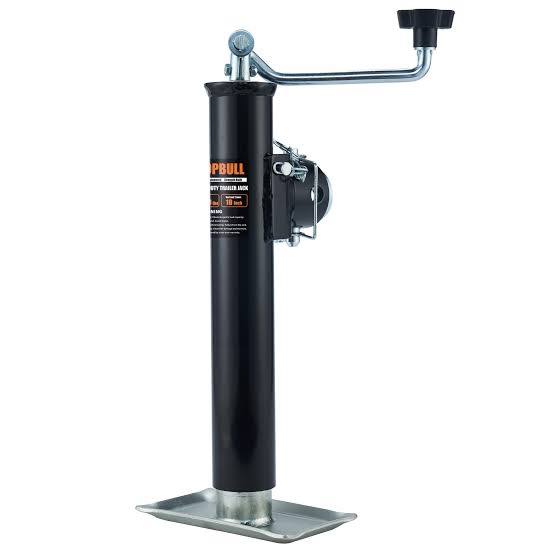 USADO gato para remolque giratorio de montaje de tubo (tipo Weld-on Pipe Swivel Trailer Jack) marca POPBULL