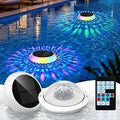 Lámpara solar flotante e impermeable para piscinas