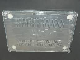 tapa inferior de una carcasa rígida protectora transparente (Hard Shell Case PARA LAPTOP ( ARTICULO VIENE COMO SE OBSERVA EN LA IMAGEN 2 Y 3