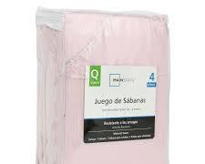 Juego de sábanas de la marca Love's cabin, específicamente de su línea "Classic Collection Satin Sheet Set SIN CABECERAS