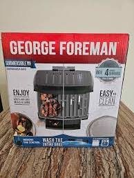 parrilla eléctrica de contacto totalmente sumergible de la marca George Foreman ( ARTICULO VIENE COMO SE OBSERVA EN LA SEGUNDA Y TERCERA IMAGEN )