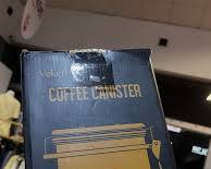 recipiente o canister hermético de acero inoxidable para café (Airtight Coffee Canister)