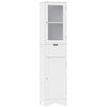 mueble organizador o torre de baño delgada