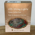 caja de luces LED decorativas en serie con diseño de enredadera de hojas artificiales (LED String Lights) de la marca Home Collection ( ARTICULO VIENE COMO SE OBSERVA EN LA SEGUNDA IMAGEN )