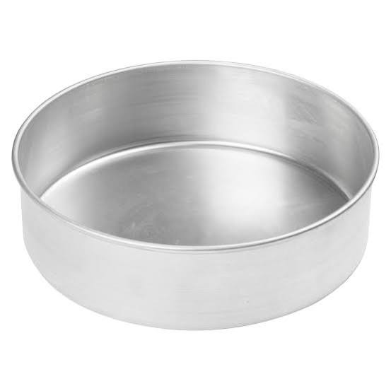 molde redondo de aluminio para repostería ( ARTICULO VIENE COMO SE MUESTRA EN LA IMAGEN 2