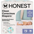 caja de pañales ecológicos e hipoalergénicos The Honest Company (Clean Conscious Diapers). ARTICULO VIENE COMO SE MUESTRA EN LA SEGUNDA Y TERCERA IMAGEN