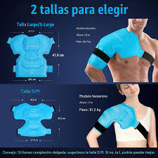 envoltura con bolsa de hielo para hombro de la marca Comfytemp (Shoulder Ice Pack Wrap