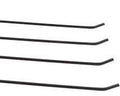 set de organizadores o separadores metálicos verticales para estantes de clóset (Wire Shelf Dividers