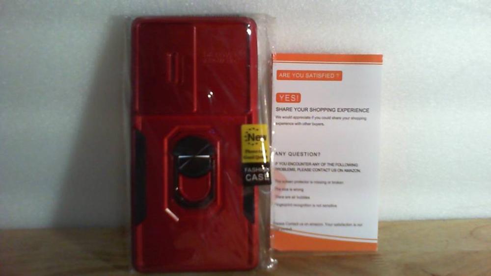 funda protectora de uso rudo (Heavy Duty Armor Case) en color rojo metálico, diseñada específicamente para la serie Samsung Galaxy S25 ULTRA