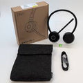 auriculares profesionales e inalámbricos Jabra Evolve 65 con su kit de accesorios ( ARTICULO VIENE COMO SE OBSERVA EN LA SEGUNDA IMAGEN )