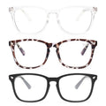 Gafas de lectura Gaoye para mujer, paquete de 6 gafas de lectura de moda para hombre y mujer con bisagra de resorte, gafas de lectura con filtro de luz azul #4675