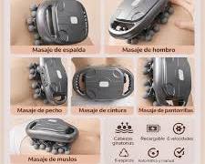 caja de un masajeador ergonómico de vibración de cabezales múltiples