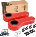 Juego de apoyabrazos con portavasos integrado para asientos traseros de carritos de golf de la marca 10L0L.