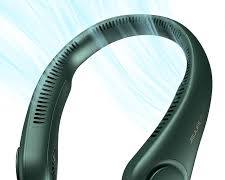 ventilador de cuello portátil y recargable (Portable Wearable Neck Fan)