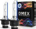 Bombillas para faros delanteros DMEX D3S HID 6000K Blanco frío Xenón 35W 66340 42403 42302 - Paquete de 2 (No aptas para faros halógenos) #9635