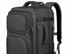 mochila de viaje ejecutiva y para laptop en color negro imagenes ilustrativas