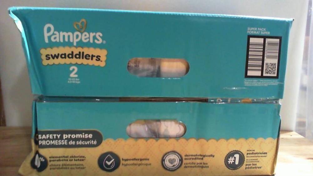 Super Pack de pañales desechables Pampers Swaddlers en Talla 2