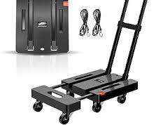 Carretilla de Carga Portátil Plegable – Hand Truck Foldable | Plataforma de Mano Compacta para Mudanzas y Transporte