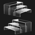 exhibidores acrílicos transparentes x6