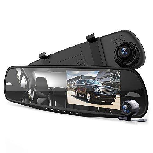 cámara para auto tipo espejo retrovisor (Dash Cam)