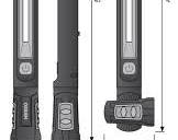 luz de trabajo LED recargable e imantada de Ropelux (Modelo JJWL02)