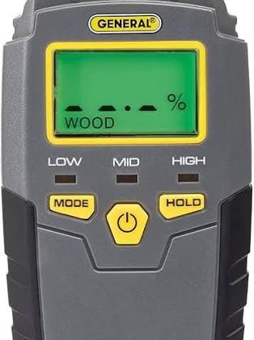 medidor de humedad digital pinless / con pines General Tools MMD4E, ( ARTICULO VIENE COMO SE OBSERVA EN LA SEGUNDA IMAGEN ARTICULO SIN ACCESORIOS