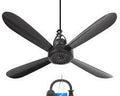 ventilador de techo portátil y colgante (Plug-in Portable Ceiling Fan