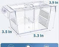 caja paridera y de aislamiento flotante para peces de la marca Pawfly en su tamaño Grande (L)